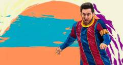 Messi le dedica todos sus goles a Celia, su abuela materna, una de las primeras personas en creer en su talento. FOTO EFE