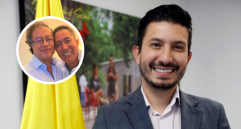 Audios que dejaban al descubierto presunta corrupción precipitaron la salida de Ramírez del DPS. Por su parte, Roa (acompañado por Petro en la foto) suena para la Presidencia de Ecopetrol. FOTO Archivo particular