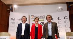 Ingrid Betancourt fue la única mujer en el debate presidencial que tuvo lugar en EL COLOMBIANO.