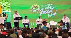En su intervención, Petro hizo un llamado a avanzar hacia la industrialización de la hoja de coca. FOTO PRESIDENCIA