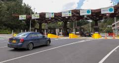 Este mismo viernes empezaron a regir las nuevas tarifas para la conexión vial y el Túnel de Oriente. FOTO CARLOS VELÁSQUEZ