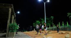 2.332 luces están en 79 espacios priorizados por la Alcaldía de Medellín. FOTO: Cortesía Alcaldía de Medellín.