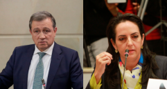 Ernesto Macías criticó a María Fernanda Cabal por sus posturas frente al Gobierno Nacional y el Centro Democrático. FOTO COLPRENSA 