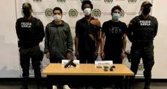 El secuestro de la estudiante lo ejecutaron tres hombres, que fueron capturados por el Gaula. FOTO: CORTESÍA