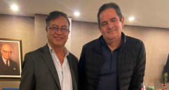 El presidente Gustavo Petro intentó acercarse a Germán Vargas Lleras en junio de 2022, antes de su posesión, pero estos diálogos no calaron y no hubo acuerdo. FOTO CORTESÍA