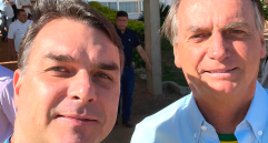 Flávio Bolsonaro es el primer integrante de la familia del jefe de Estado que da declaraciones tras la derrota del presidente brasileño. FOTO: TOMADA DE FACEBOOK 