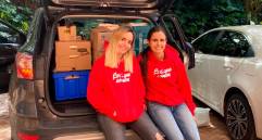 Isabel González (izquierda) y Sofía Montoya (derecha), creadoras de Los que Comen. FOTO cortesía los que comen”