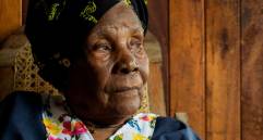 Eustiquia Amaranto Santana nació el 29 de septiembre de 1928 en Turbo, Antioquia. FOTO: Cortesía Sergio Ríos. 