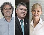 Ante los empresarios afiliados a la Andi los precandidatos Sergio Fajardo, Mauricio Cárdenas, Dilian Francisca Toro, Juan Manuel Galán y Jorge Enrique Robledo expusieron sus iniciativas económicas de cara a los comicios del próximo año. FOTOS El Colombiano