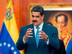 Maduro no recibió muy bien las razones por las que EE. UU. dice no quitarles las sanciones, los acusó de “extremistas, “lacayos” y “peleles”. FOTO: EFE 
