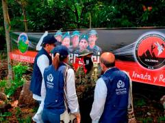 Los jóvenes liberados ayer habían sido retenidos por el ELN en Yondó, Magdalena Medio. FOTO Cortesía
