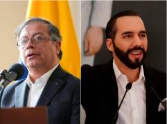 Esta vez, Petro no mencionó a Bukele en su publicación en Twitter. FOTOS: PRESIDENCIA Y EFE