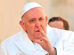 El Papa Francisco está hospitalizado por una infección respiratoria. Sus médicos decidieron internarlo después de que el Sumo Pontífice asistiera a una cita de control. FOTO: EFE
