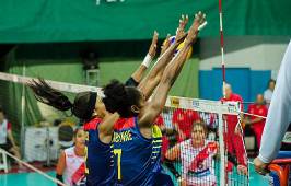 Madelaynne, la gigante del voleibol nacional que pide pista en la Selección