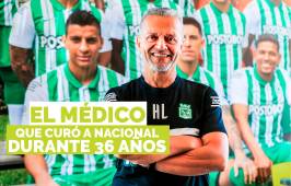 El adiós del médico que curó a Nacional durante 36 años y ganó 27 títulos