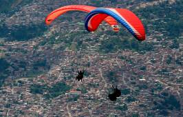 Parapente de precisión, un deporte de mucha experiencia y preparación