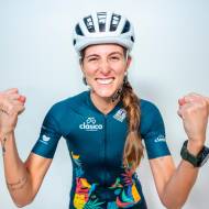 Mariana Gómez, otra de las grandes animadoras que tendrá el Gran Fondo del Clásico EC. FOTO CAMILO SUÁREZ