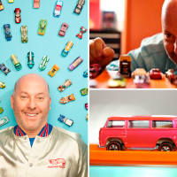 Bruce Pascal es el mayor coleccionista de los autos a escala de la marca Hot Wheels. FOTOS Cortesía 