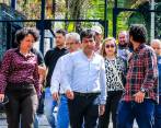El comisionado de Paz Danilo Rueda celebró los acercamientos con el crimen organizado del Valle de Aburrá el 28 de abril. FOTO Jaime Pérez