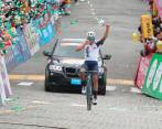 Fabio Duarte logró su sexta etapa personal en la historia de la Vuelta. FOTO: CORTESÍA DIEGO GIRALDO-INDER MEDELLÍN