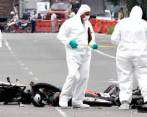 El accidente provocado por la moto y el camión, colapsó por un tiempo la movilidad en esa zona de la capital. FOTO: Archivo