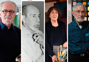 Cuatro artistas al borde del siglo
