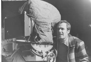 Una fotografía de Fernando Vallejo de los años 80. Foto: Archivo EC