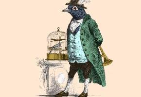 J. J. Grandville, Scènes de la vie privée et publique des animaux, 1842, recreación de Ricardo Patiño.