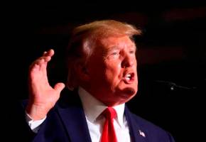 Trump (presidente entre 2017 y 2021) es uno de los candidatos que aspira a la nominación republicana para llegar, de nuevo, a la Casa Blanca. FOTO: GETTY
