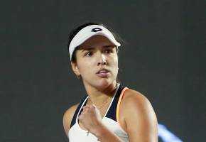 La colombiana Camila Osorio avanzó a segunda ronda en el WTA 125 de Midland en Estados Unidos. FOTO EFE