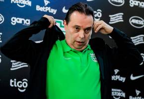 Mauricio Navarro, presidente de Nacional. El club empezó a seleccionar los jugadores con miras a 2023. Insiste en proyectar figuras. FOTO Jaime Pérez