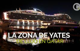Así es la lujosa zona de yates en Qatar