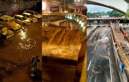 Rompimiento de un tubo madre dejó a La Aguacatala totalmente inundada