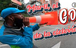 Marli, el “Go” de la ciclovía en Medellín