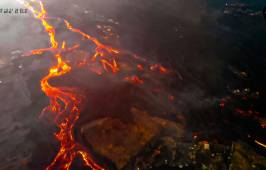 Volcán de La Palma, un mes en erupción