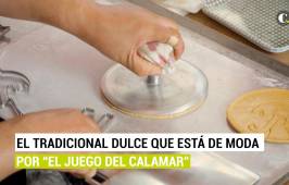 El tradicional dulce que está de moda gracias a ”El juego del calamar”