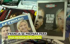 Francia se prepara para la contienda final a la presidencial