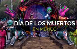 Masiva asistencia a la fiesta del Día de los muertos en México