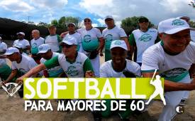Los jóvenes softboleros de más de 60 años