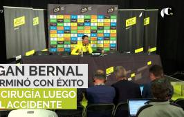 Cirugía de Egan Bernal “culminó con éxito” tras accidente