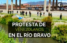 Autoridades de EE.UU. disparan balas de goma a venezolanos