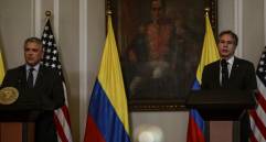 En octubre, antes de que el secretario de Estado de Estados Unidos, Antony Blinken, visitara el país, la embajada de ese país en Colombia reportó casos del misterioso síndrome. FOTO GETTY 