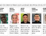Daniel Torres (DIM) y Hugo Rodallega (Santa Fe), dos de los veteranos de la presente Liga. FOTO Jaime Pérez