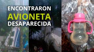 Encontraron en la selva la avioneta desaparecida en San José del Guaviare