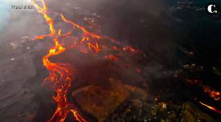 Volcán de La Palma, un mes en erupción