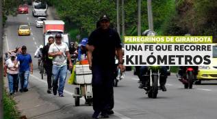 Peregrinos de Girardota, una fe que recorre kilómetros