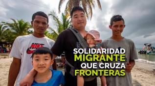 Solidaridad migrante que cruza fronteras