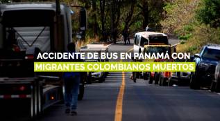 Accidente de bus en Panamá deja decenas de migrantes muertos