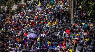Marchas en Medellín en los dos meses del paro nacional