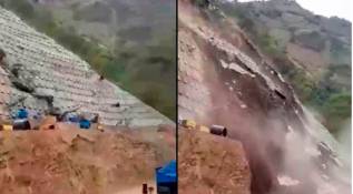 Se vino la montaña en las obras de Pacífico 1 en Antioquia